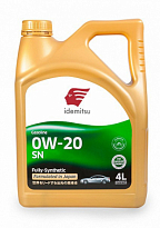 IDEMITSU Масло моторное синтетическое SN 0W20 F-S 4л